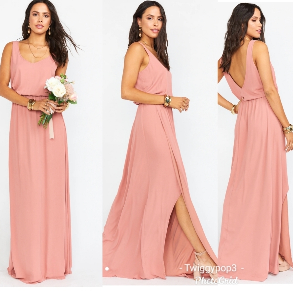 🌿 Show Me Your MuMu Kendall Maxi Dress Rustic Mauve